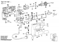 Bosch 0 601 158 760 ELECTRONIC Drill Spare Parts